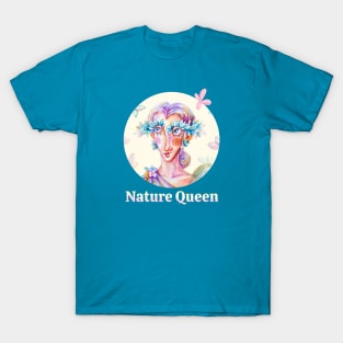 Nature Queen Watercolor T-Shirt